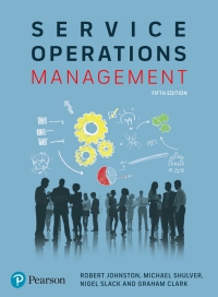 Service Operations Management (5th Edition) BY Johnston - Orginal Pdf